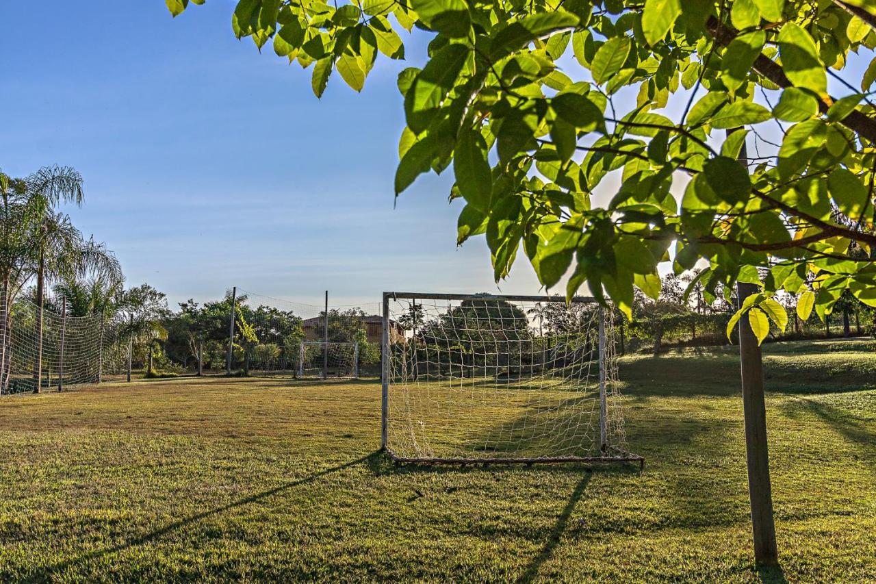 Hotel Fazenda Jacauna Brotas Bagian luar foto