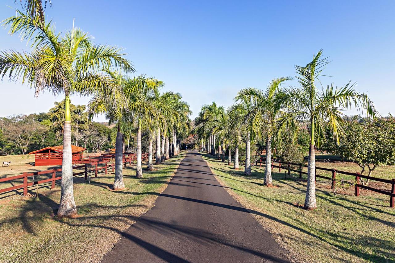 Hotel Fazenda Jacauna Brotas Bagian luar foto