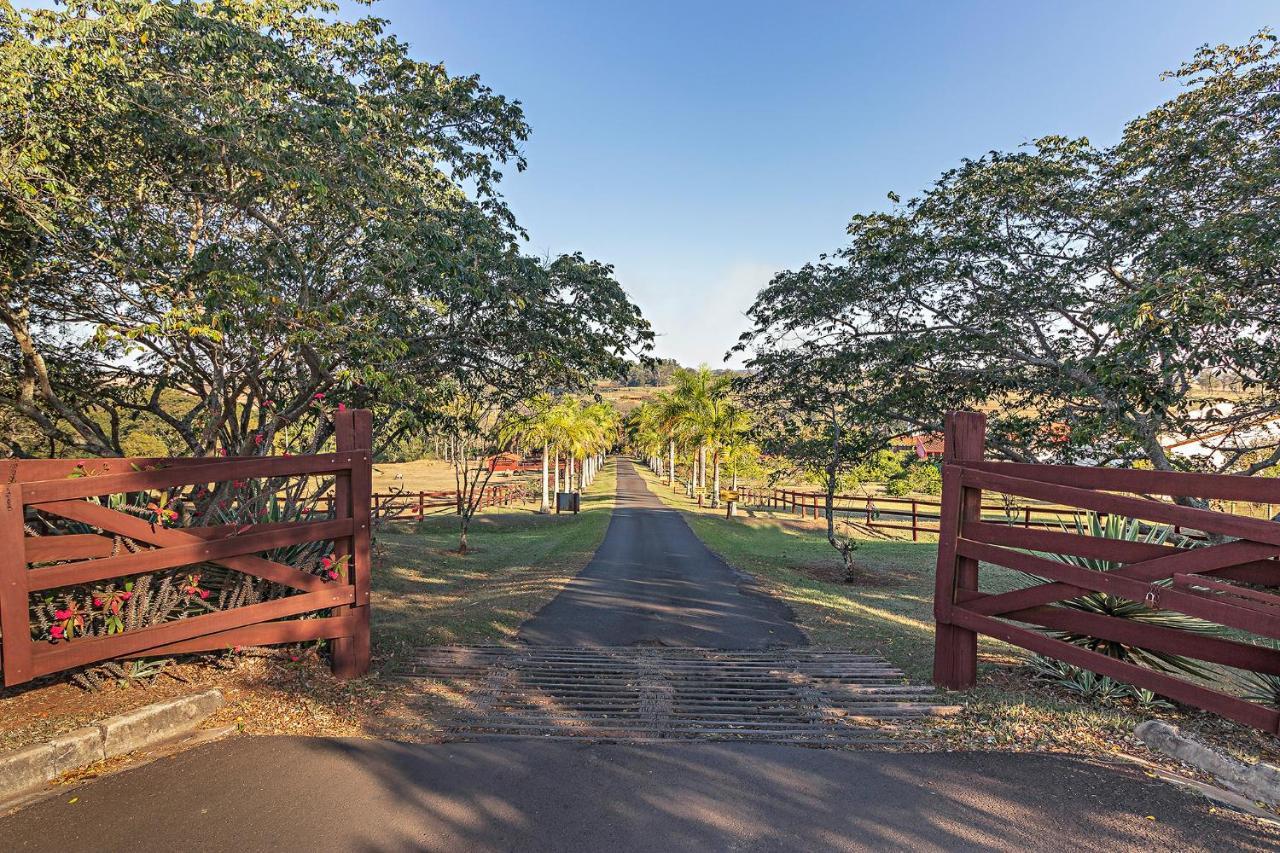 Hotel Fazenda Jacauna Brotas Bagian luar foto