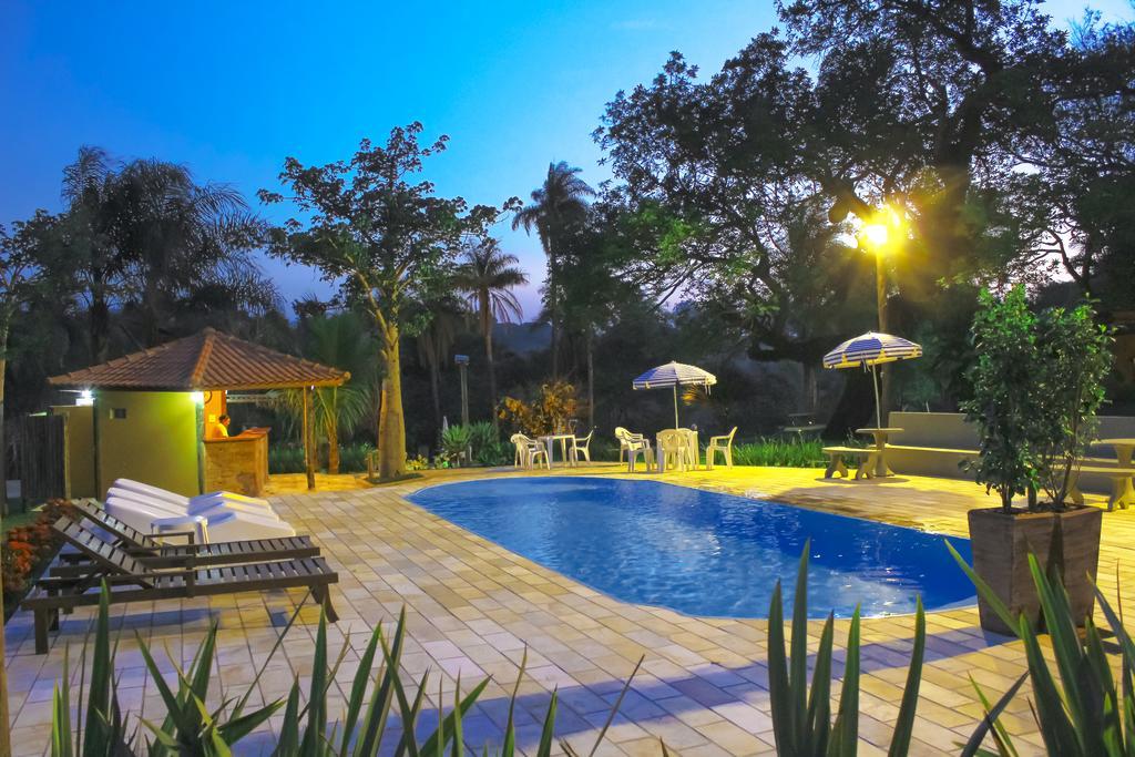 Hotel Fazenda Jacauna Brotas Bagian luar foto